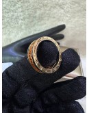 BVLGARI B.ZERO 1 RING IN 18K 750 ROSE GOLD SIZE 63