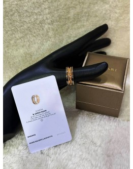 BVLGARI B.ZERO 1 RING IN 18K 750 ROSE GOLD SIZE 63