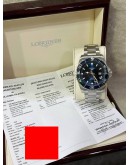 LONGINES HYDROCONQUEST GMT 300M REF L3.890.4 BLUE DIAL 43MM AUTOMATIC WATCH