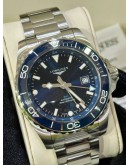 LONGINES HYDROCONQUEST GMT 300M REF L3.890.4 BLUE DIAL 43MM AUTOMATIC WATCH