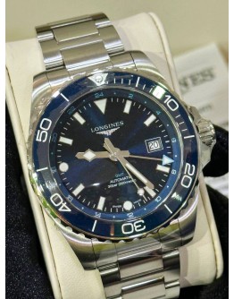 LONGINES HYDROCONQUEST GMT 300M REF L3.890.4 BLUE DIAL 43MM AUTOMATIC WATCH