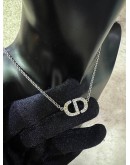 CHRISTIAN DIOR THE DIOR PETIT CD NECKLACE