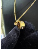 BVLGARI B.ZERO 1 YELLOW GOLD NECKLACE WITH DIAMONDS