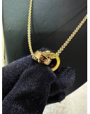 BVLGARI B.ZERO 1 YELLOW GOLD NECKLACE WITH DIAMONDS