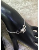 BVLGARI B.ZERO 1 18K 750 WHITE GOLD BRACELET
