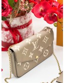 LOUIS VUITTON FELICIE POCHETTE BEIGE