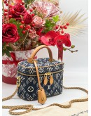 LOUIS VUITTON VANITY HANDBAG LIMITED EDITION SINCE 1854 MONOGRAM JACQUARD PM