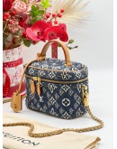 LOUIS VUITTON VANITY HANDBAG LIMITED EDITION SINCE 1854 MONOGRAM JACQUARD PM