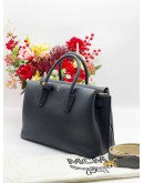 MCM MILLA PEBBLED LEATHER TOTE BAG