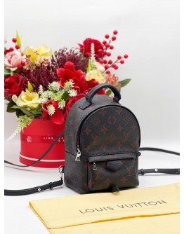 LOUIS VUITTTON PALM SPRINGS MONOGRAM INFRAROGUE CANVAS MINI BACKPACK