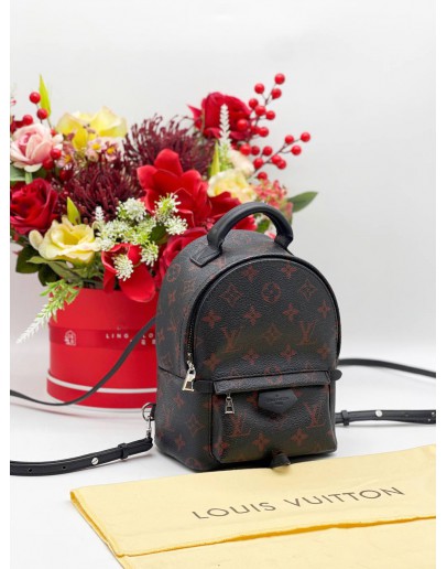 LOUIS VUITTTON PALM SPRINGS MONOGRAM INFRAROGUE CANVAS MINI BACKPACK