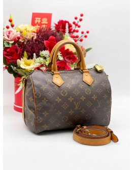 LOUIS VUITTON SPEEDY BANDOULIERE 25 MONOGRAM CANVAS BAG 