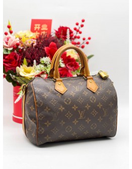 LOUIS VUITTON SPEEDY BANDOULIERE 25 MONOGRAM CANVAS BAG 