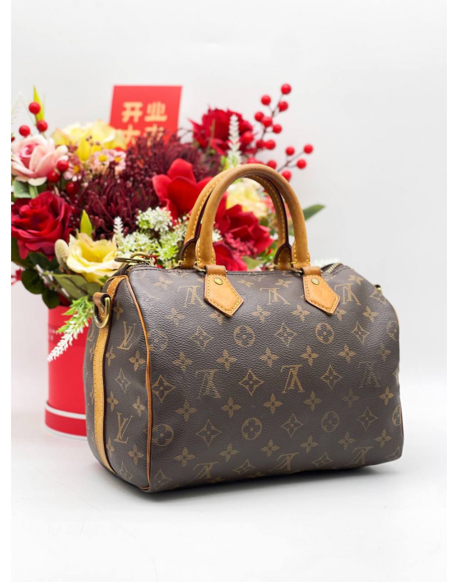 Louis Vuitton Speedy 25 Monogram Bandouliere