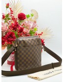 LOUIS VUITTON TROTTEUR BEAUBOURG HANDBAG DAMIER