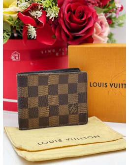 LOUIS VUITTON DAMIER EBENE CANVAS MULTIPLE WALLET 