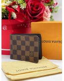 LOUIS VUITTON DAMIER EBENE CANVAS MULTIPLE WALLET 