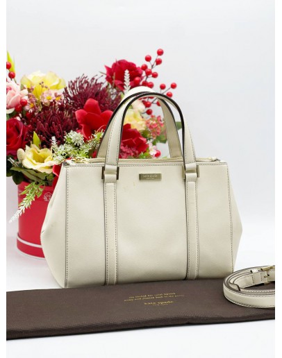 KATE SPADE NEWBURY LANE LODEN SAFFIANO LEATHER TOTE BAG