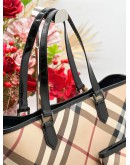 BURBERRY CHECK NOVA TOTE BAG