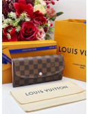 LOUIS VUITTON EMILIE DAMIER EBENE CANVAS WALLET