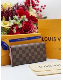 LOUIS VUITTON EMILIE DAMIER EBENE CANVAS WALLET