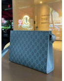GUCCI GG SUPREME POUCH IN DARK BLUE
