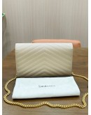 YVES SAINT LAURENT CASSANDRE WALLET ON CHAIN