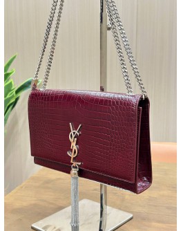 YVES SAINT LAURENT MEDIUM KATE TASSEL CHAIN SHOULDER BAG