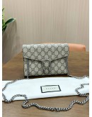 GUCCI DIONYSUS WOC IN BEIGE & EBONY GG SUPREME CANVAS
