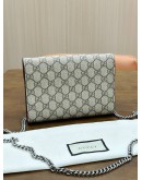 GUCCI DIONYSUS WOC IN BEIGE & EBONY GG SUPREME CANVAS