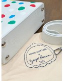 LOUIS VUITTON X YAYOI KUSAMA CAPUCINES BB TOP HANDLE HANDBAG