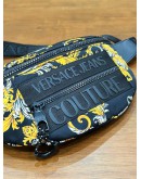 VERSACE JEANS COUTURE BELT BAG IN REGALIA BAROQUE PRINTS