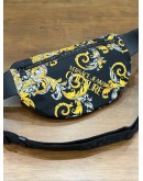VERSACE JEANS COUTURE BELT BAG IN REGALIA BAROQUE PRINTS