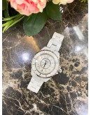 CHANEL J12 WHITE MOTHER OF PEARL WITH DIAMOND WATCH 