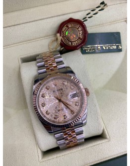 ROLEX DATEJUST ROSE GOLD SPECIAL EDITION WATCH REFERENCE 126231 