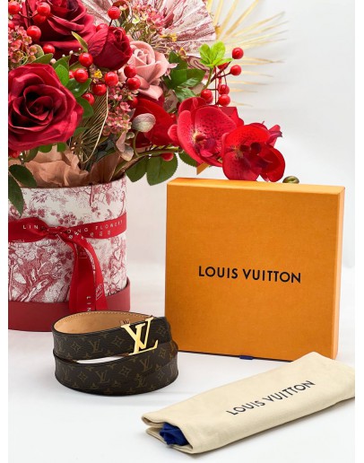 LOUIS VUITTON MONOGRAM CANVAS BELT