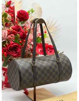 LOUIS VUITTON DAMIER EBENE CANVAS PAPILLON BAG 