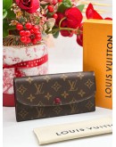 LOUIS VUITTON EMILIE MONOGRAM CANVAS WALLET 