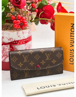 LOUIS VUITTON EMILIE MONOGRAM CANVAS WALLET 