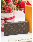 LOUIS VUITTON EMILIE MONOGRAM CANVAS WALLET 