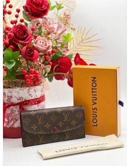 LOUIS VUITTON EMILIE MONOGRAM CANVAS WALLET 