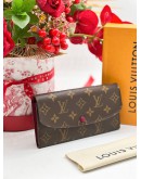 LOUIS VUITTON EMILIE MONOGRAM CANVAS WALLET 