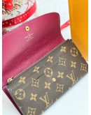 LOUIS VUITTON EMILIE MONOGRAM CANVAS WALLET 