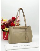 MICHAEL KORS PEBBLED LEATHER TOTE BAG 