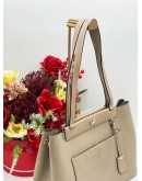 MICHAEL KORS PEBBLED LEATHER TOTE BAG 