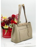 MICHAEL KORS PEBBLED LEATHER TOTE BAG 