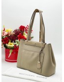 MICHAEL KORS PEBBLED LEATHER TOTE BAG 