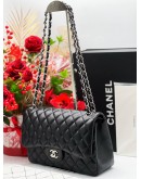 CHANEL DOUBLE FLAP JUMBO SHW 