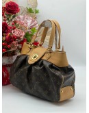 LOUIS VUITTON BOETIE MM HANDBAG MONOGRAM PVC COATED CANVAS 