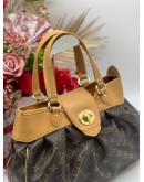 LOUIS VUITTON BOETIE MM HANDBAG MONOGRAM PVC COATED CANVAS 